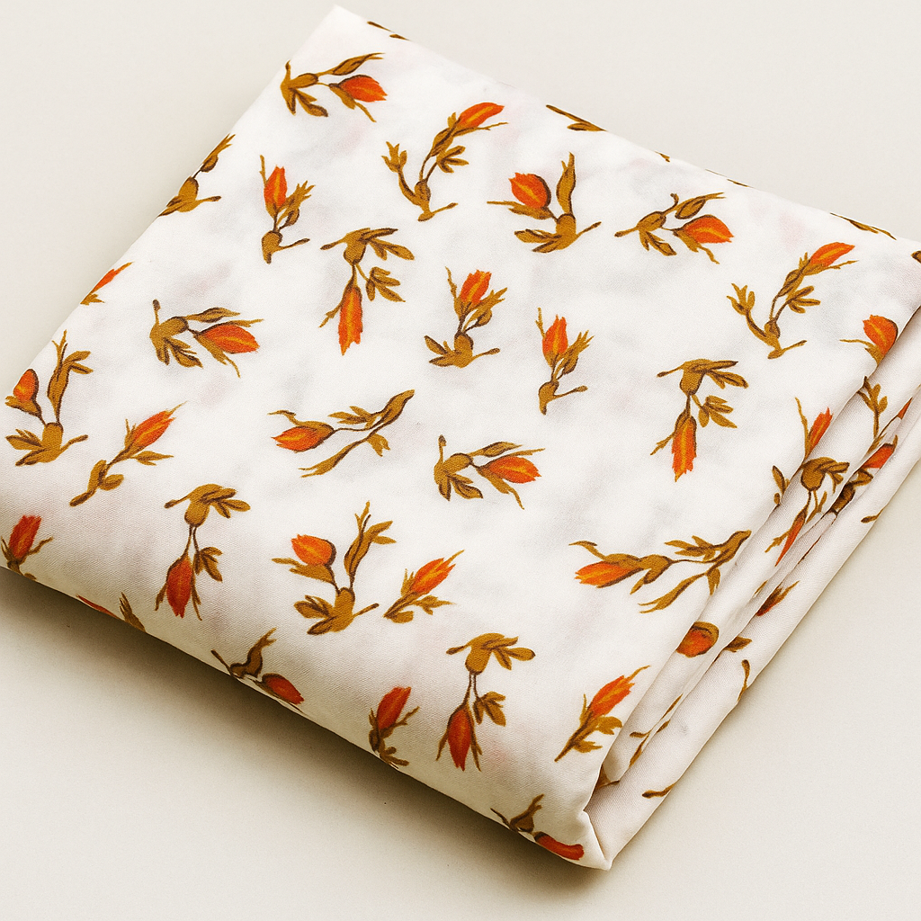 Digital Printed 2 piece Suit Unstitched polo cotton