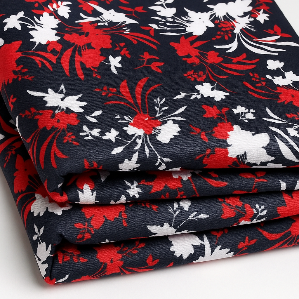 Digital Printed 2 piece Suit Unstitched polo cotton