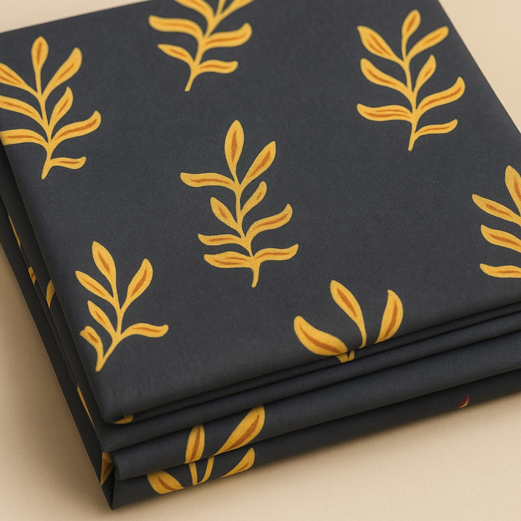 Digital Printed 2 piece Suit Unstitched polo cotton