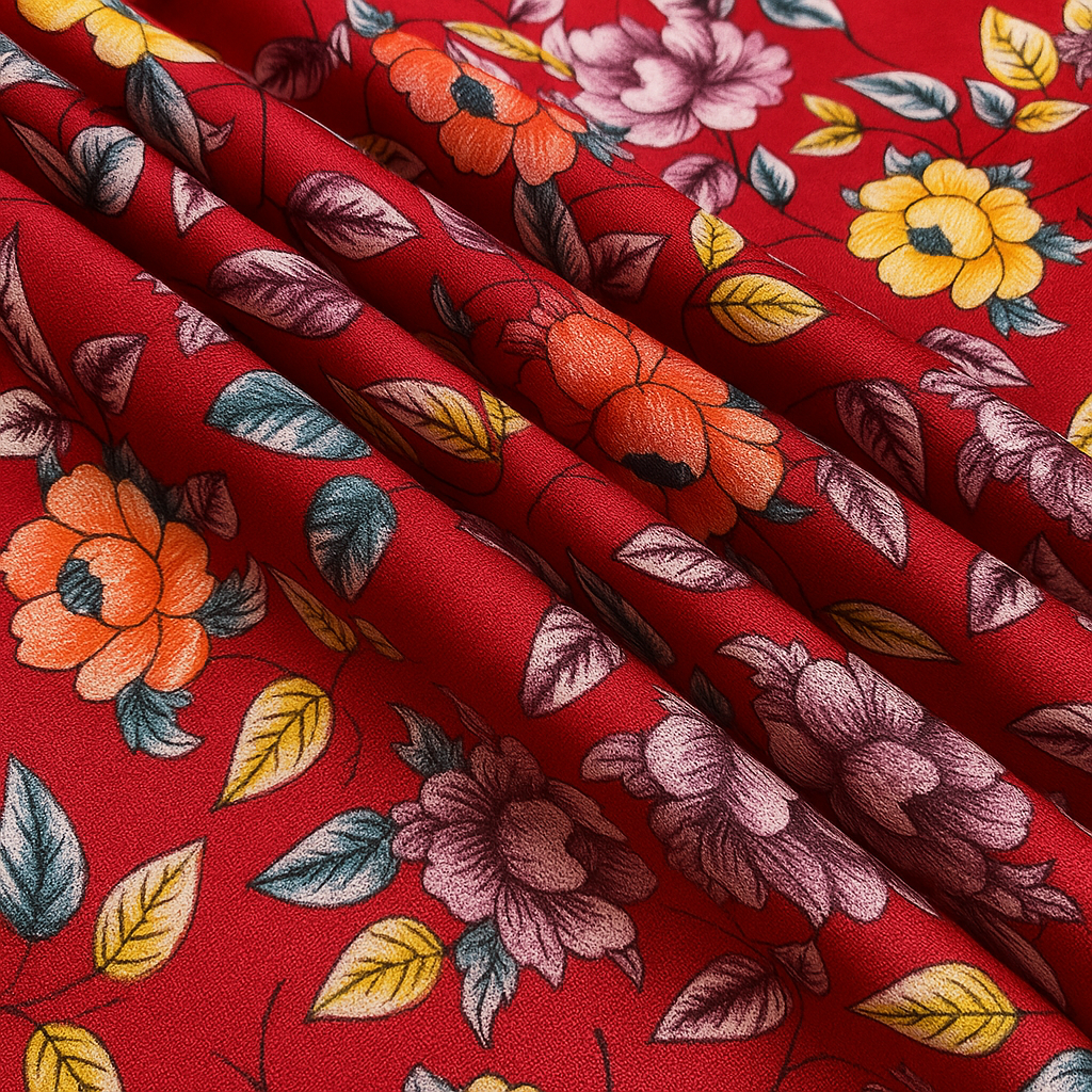 Digital Printed 2 piece Suit Unstitched polo cotton