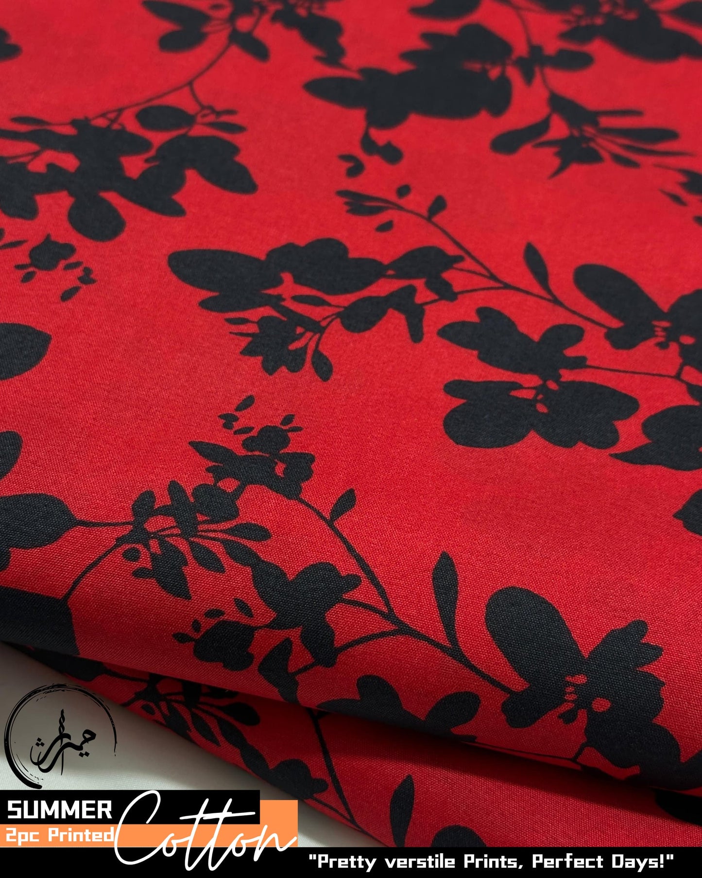 Digital Printed 2 piece Suit Unstitched polo cotton