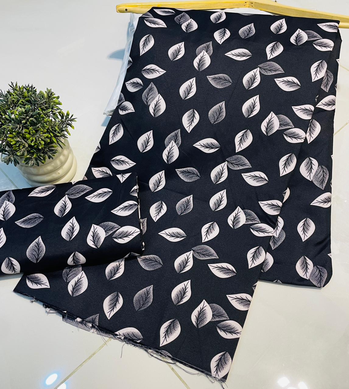 Digital Printed 2 piece Suit Unstitched polo cotton