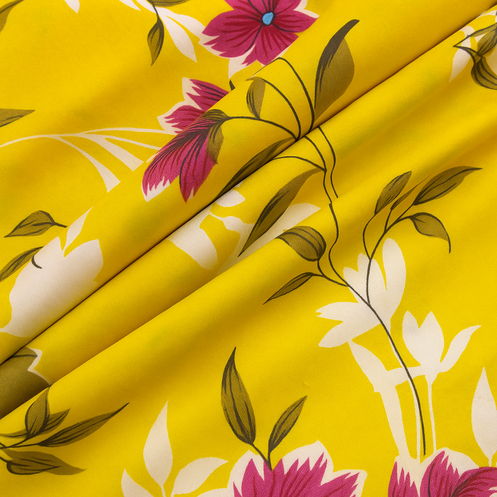 Digital Printed  2 piece Suit Unstitched polo cotton