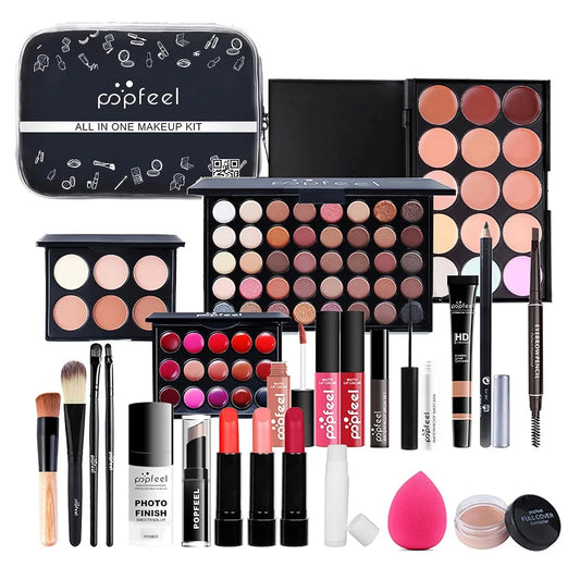 26 Pieces Complete Makeup Box All in one